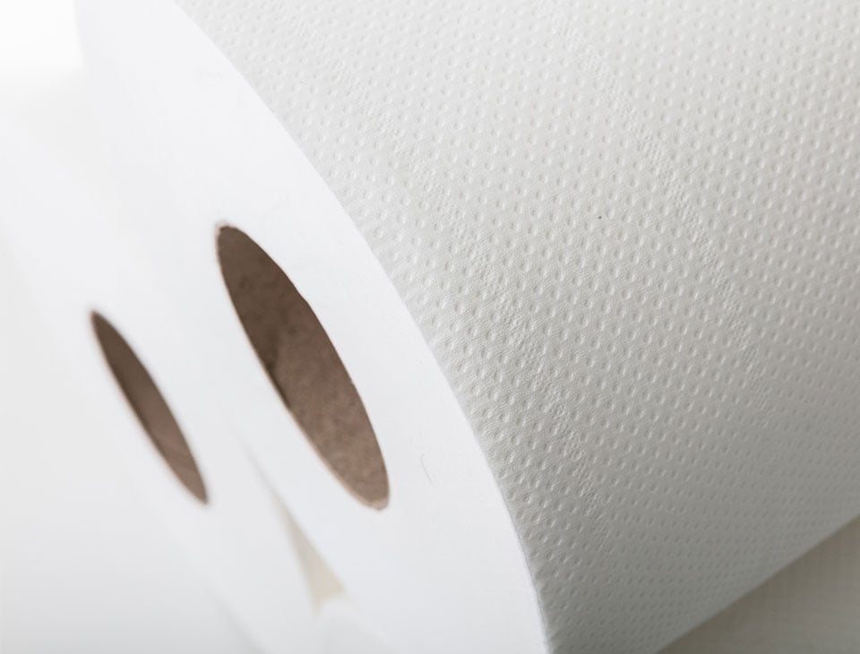 hygiene rolls papercare – away from home – 125m, Embossed 6un